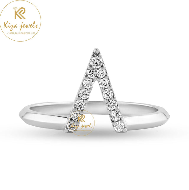 0.094 TDW Round Cut Women's Engagement Diamond Ring