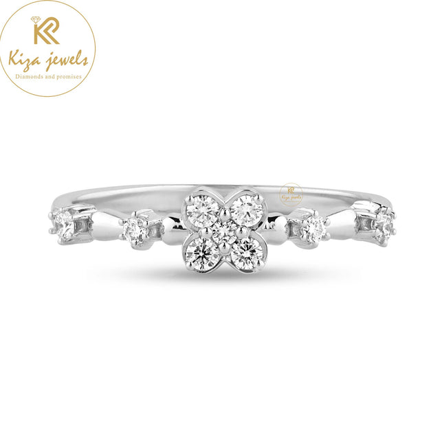 0.183 TDW Round Cut Women's Engagement Diamond Ring