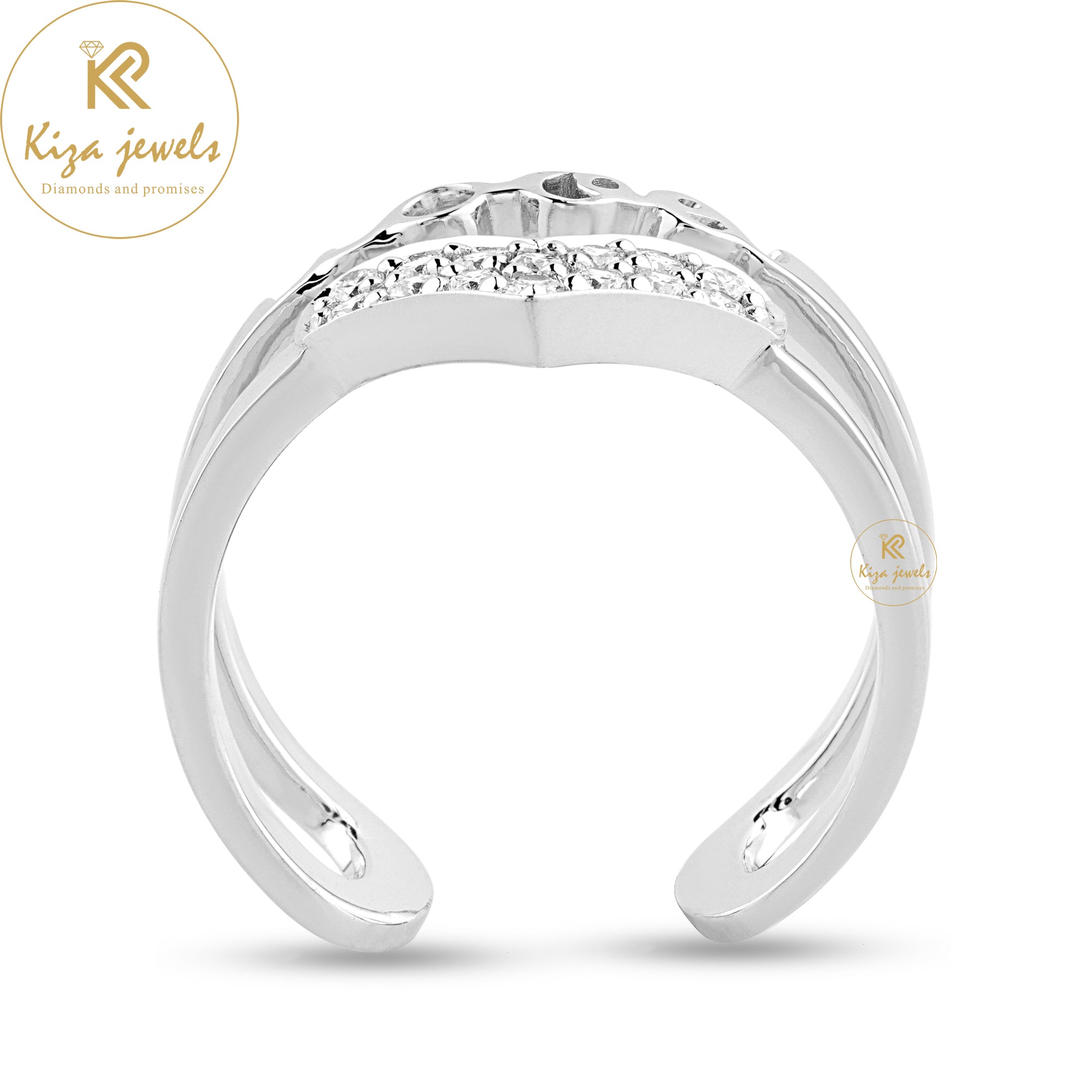 0.19 TDW Round Cut Women's Engagement Diamond Ring