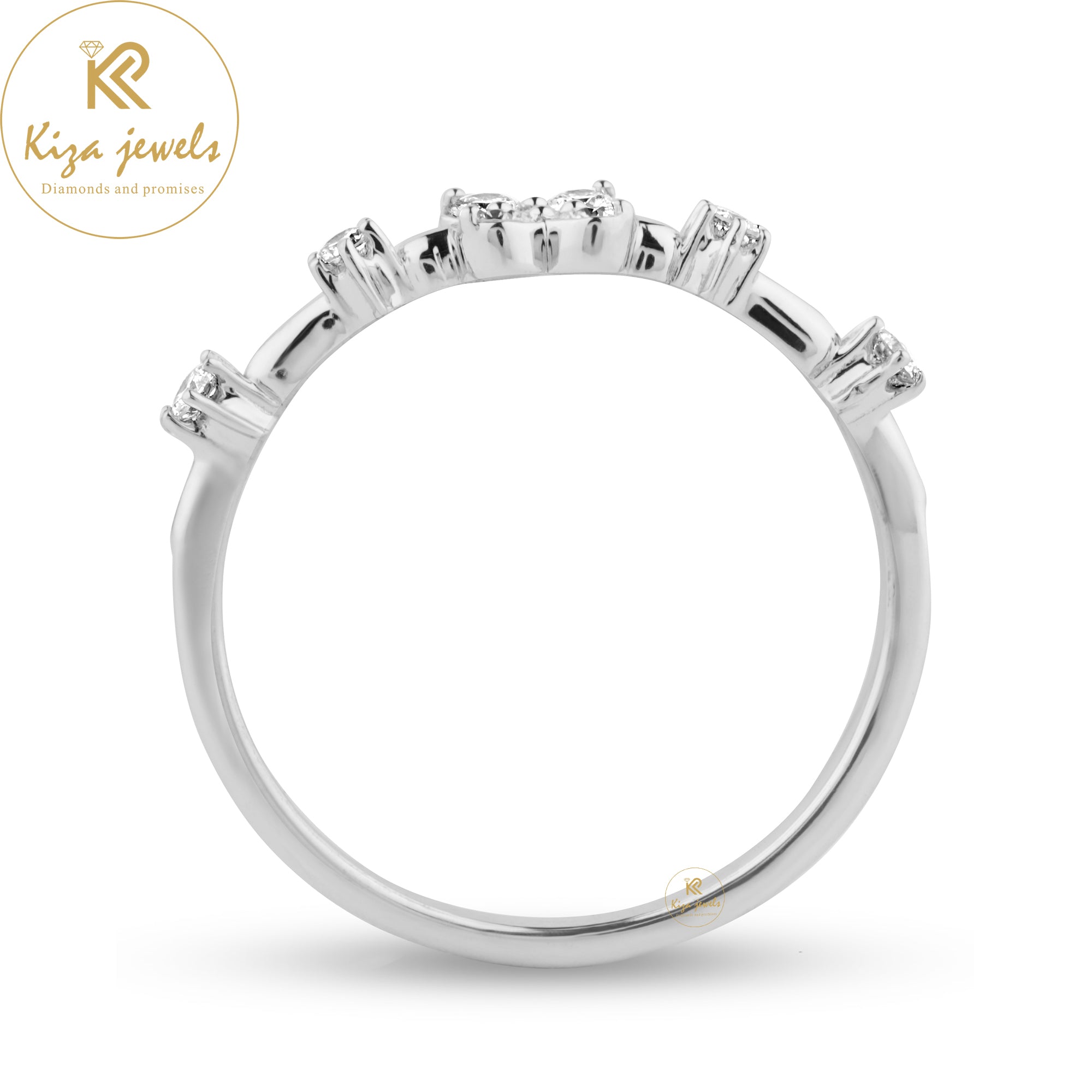 0.183 TDW Round Cut Women's Engagement Diamond Ring
