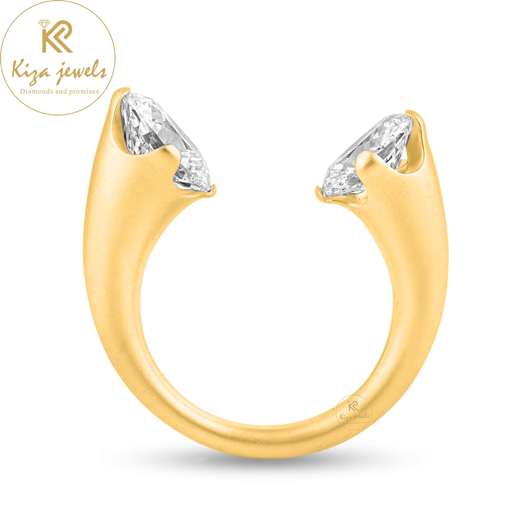 2.50 TDW Oval Cut Women's Engagement Diamond Ring
