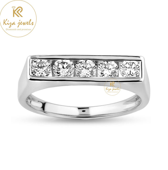 0.635 TDW Round Cut Women's Engagement Diamond Ring