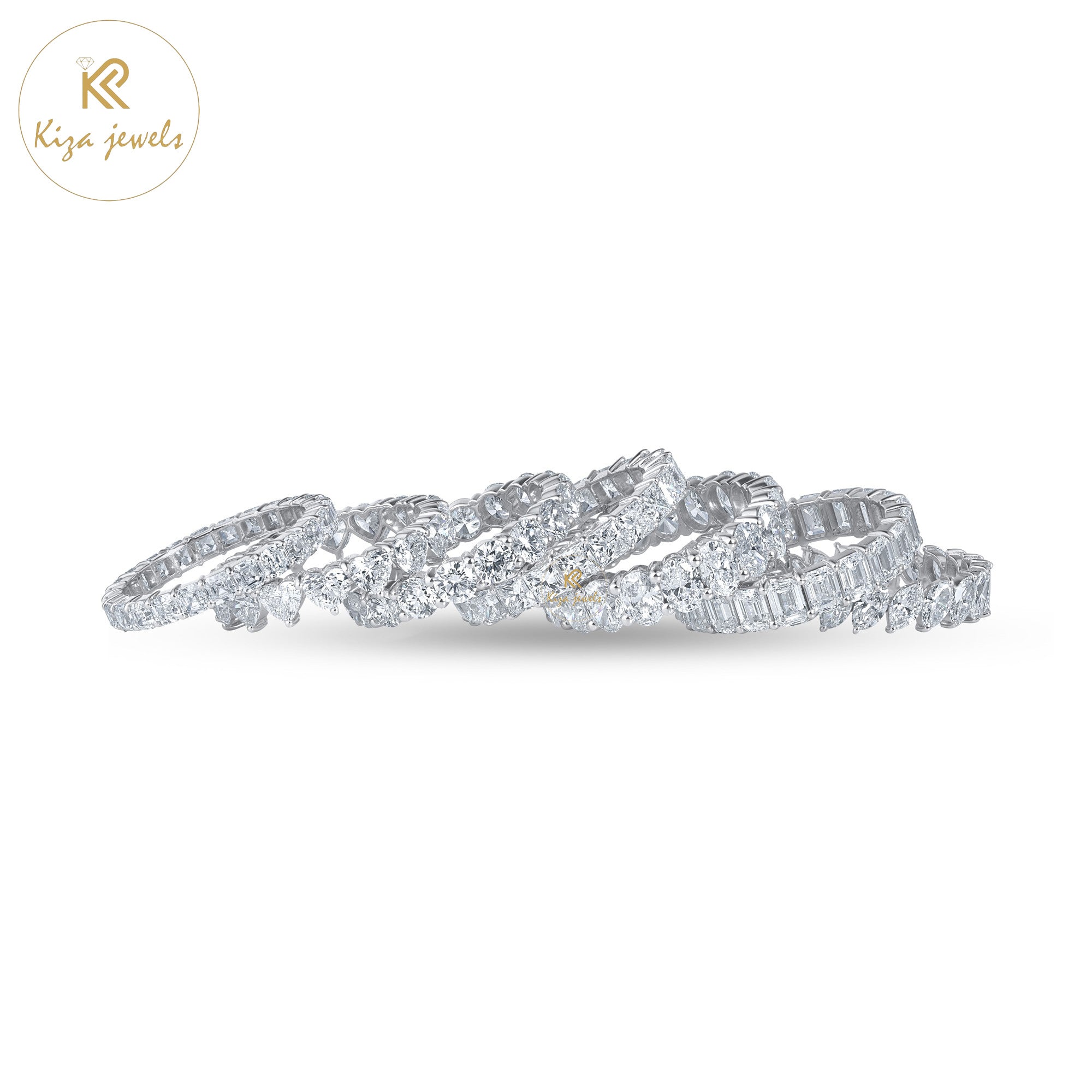 1.84 TDW Marquise Cut Women's Eternity Diamond Band