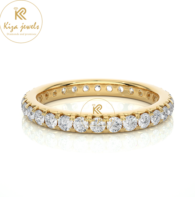 1.04 TDW Round Cut Women's Diamond Eternity Band