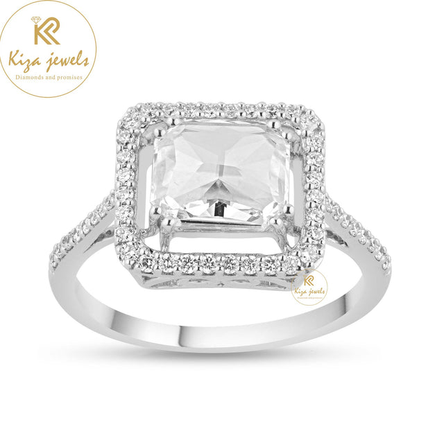 1.09 TDW Rose Cut & Round Cut Women's Engagement Diamond Ring