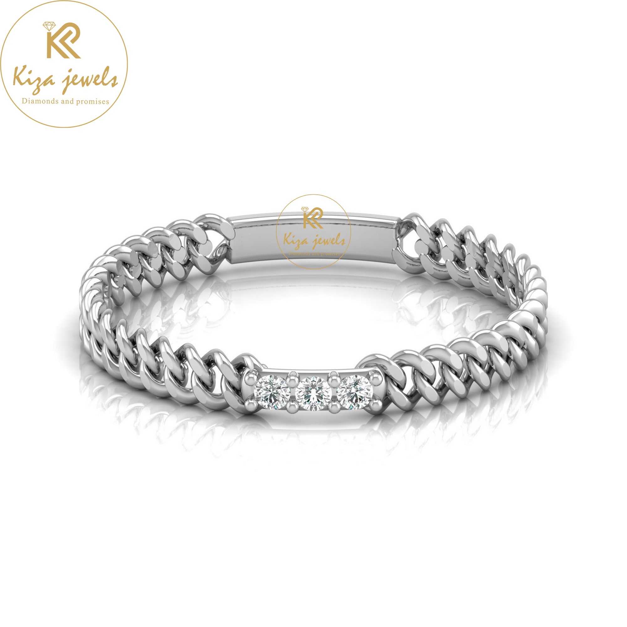 0.04 TDW Round Cut Minimalist Diamond Ring