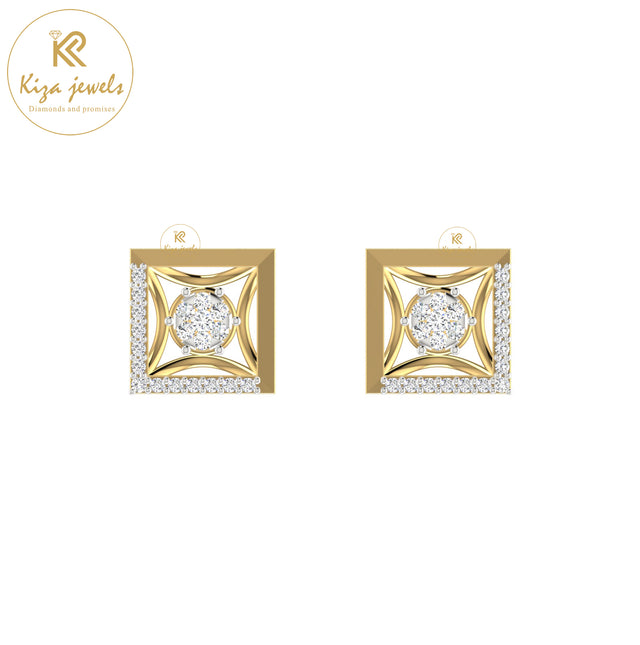 0.26 TDW Round Cut Diamond Women's Stud Earring