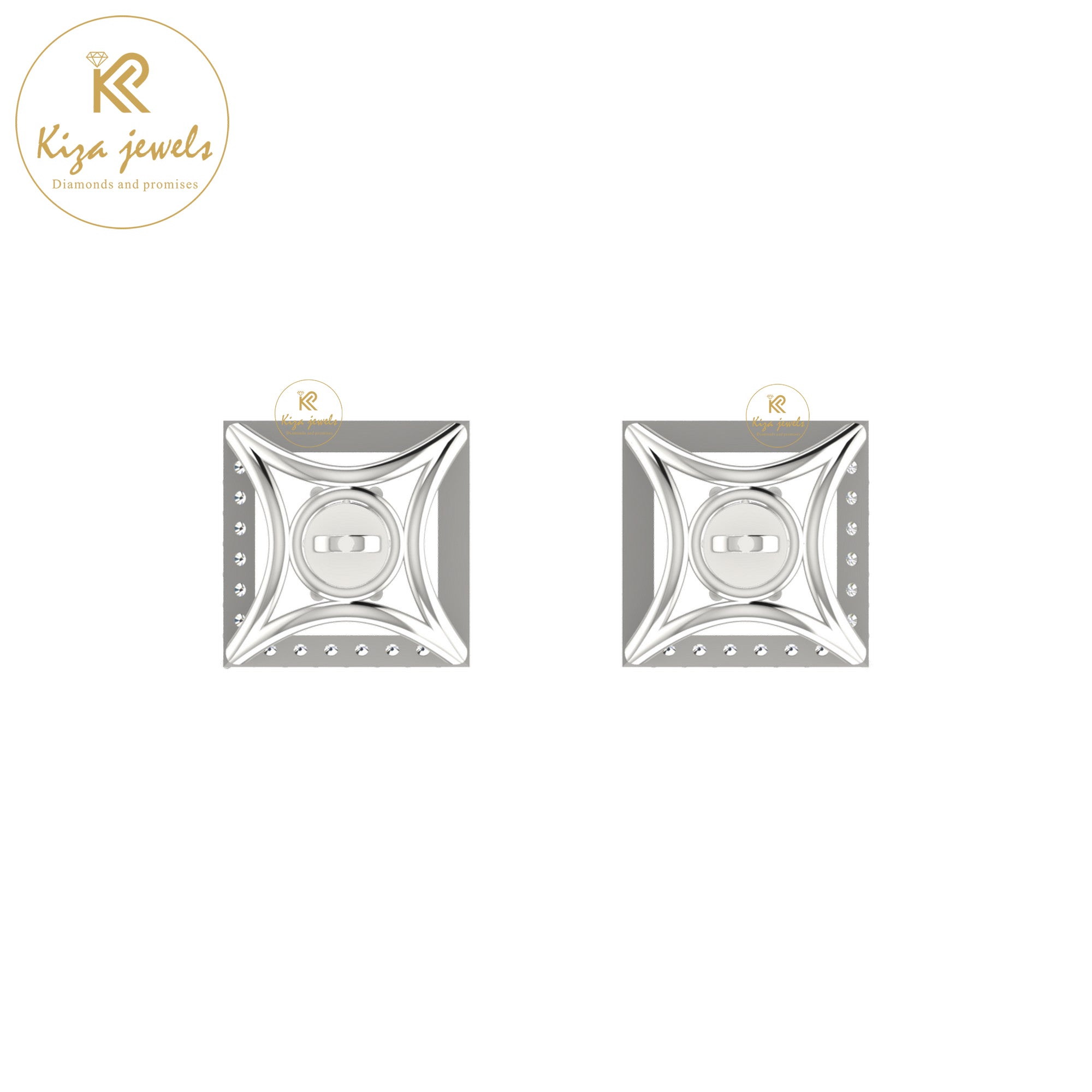 0.26 TDW Round Cut Diamond Women's Stud Earring