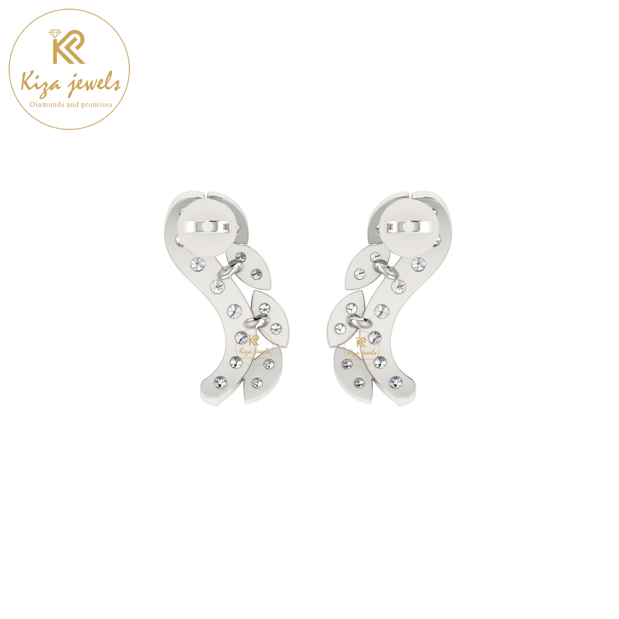 0.31 TDW Round Cut Diamond Women's Stud Earring