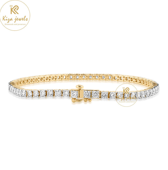 4.00 CT Round Cut Diamond Tennis Bracelet