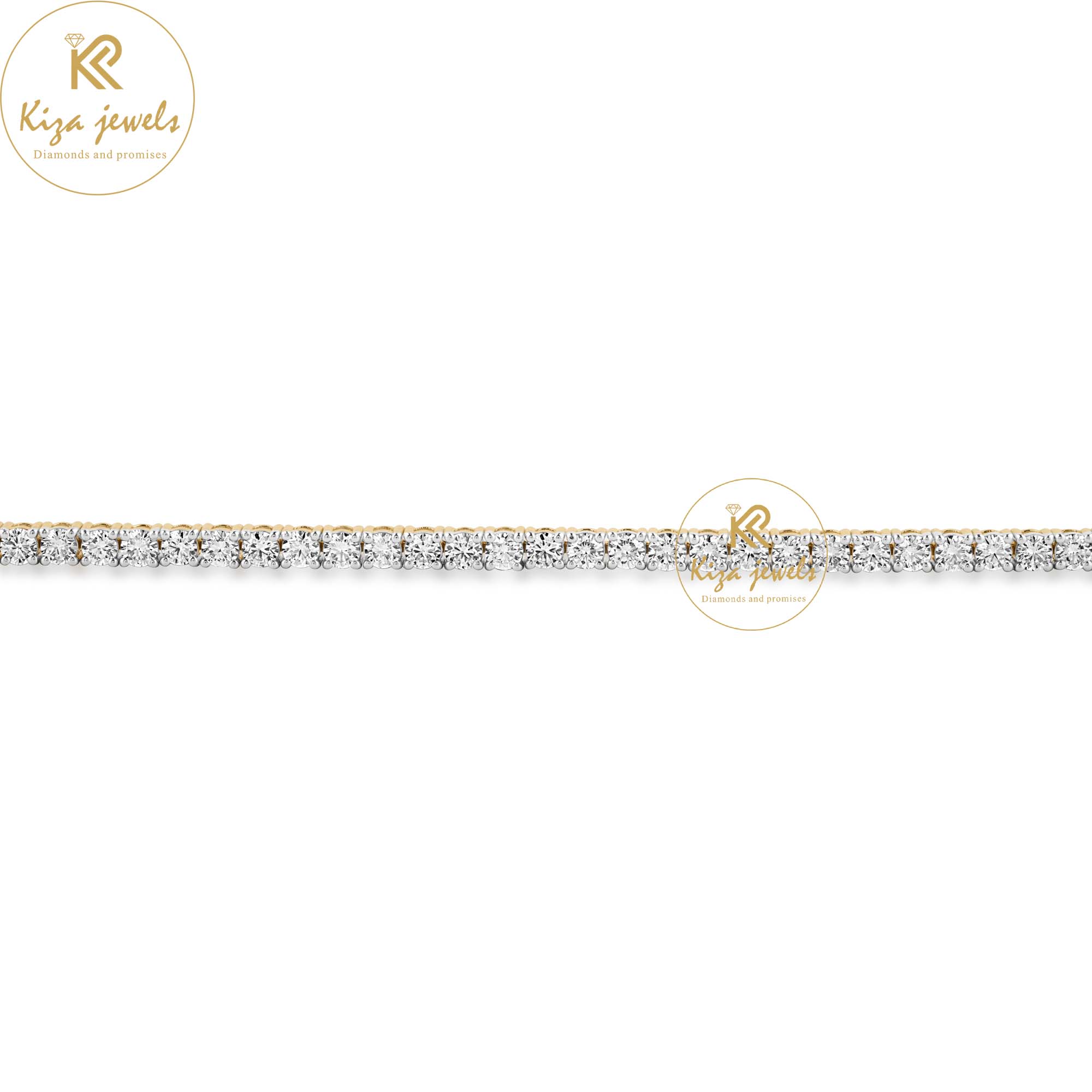 4.00 CT Round Cut Diamond Tennis Bracelet