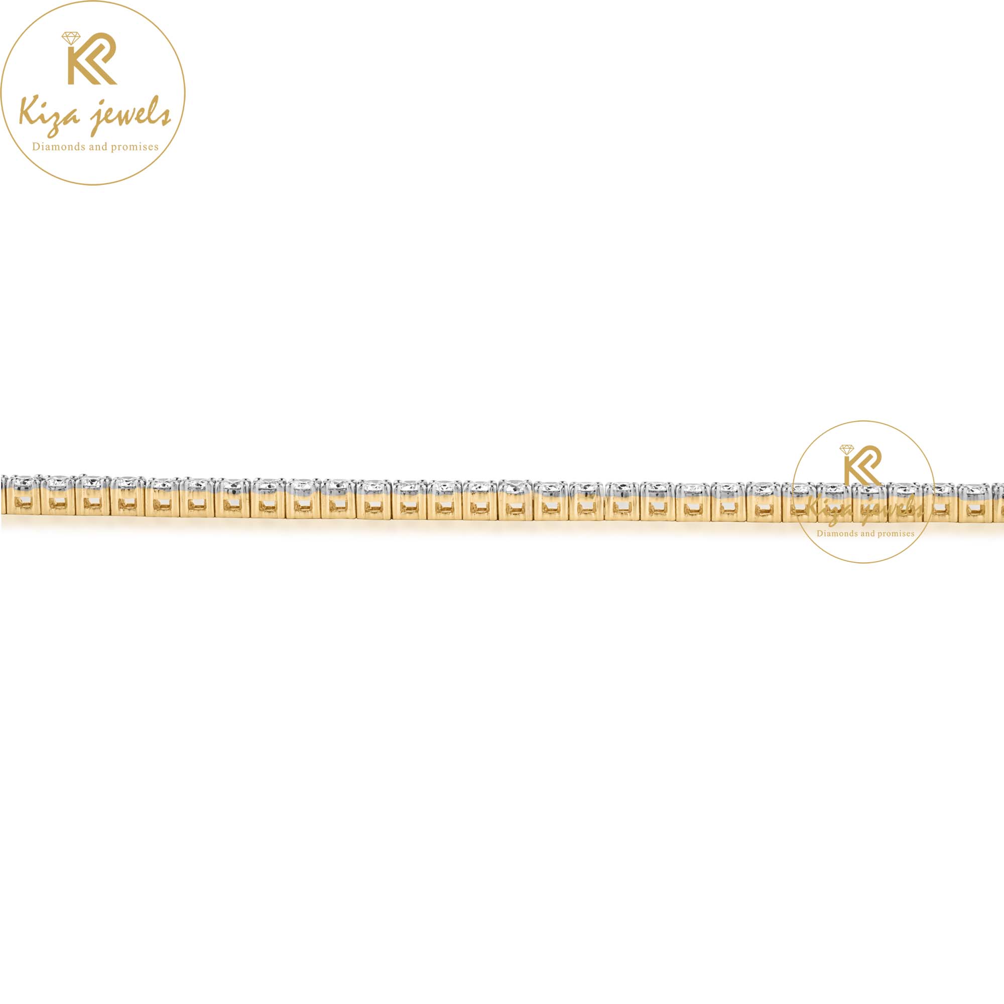 4.00 CT Round Cut Diamond Tennis Bracelet