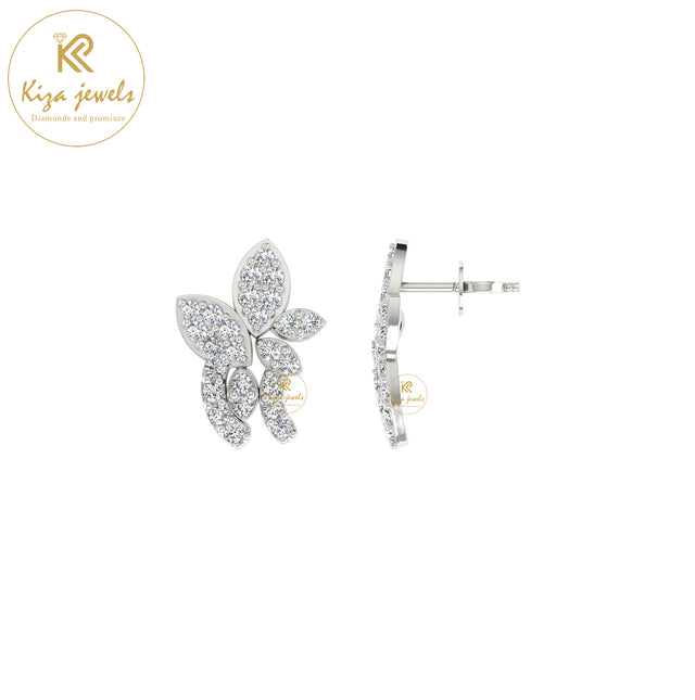 0.40 TDW Round Cut Diamond Women's Stud Earring