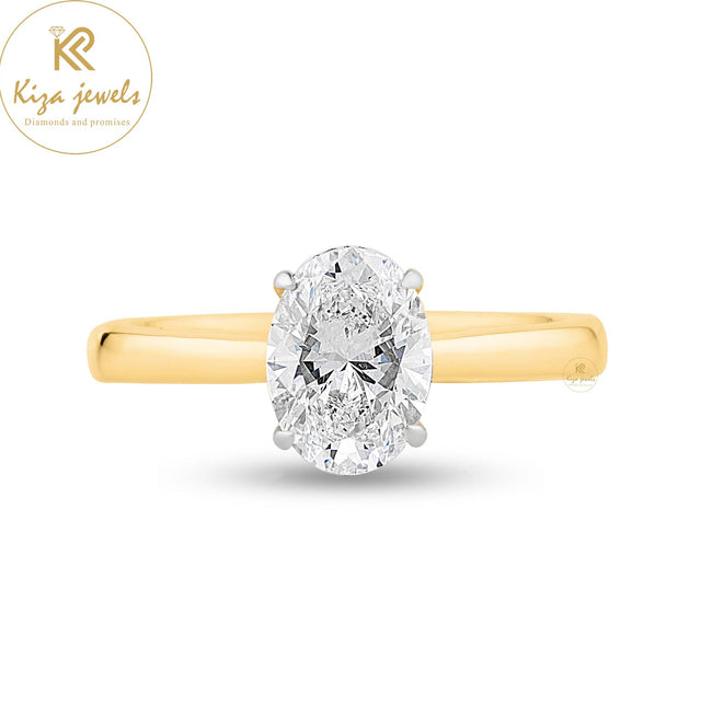 2.41 TDW Oval & Round Cut Diamond Halo Ring