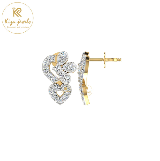 0.35 TDW Round Cut Diamond Women's Stud Earring