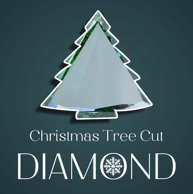 7.11Ct Green Christmas Tree Shape Lab grown Diamond,  Antique Cut, Chrismas Gift For Her, Fancy cut, Rose cut diamond