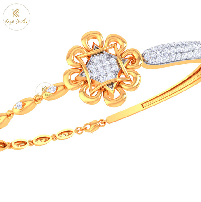 1.22 TDW Round Cut Diamond women's Bangle Bracelet