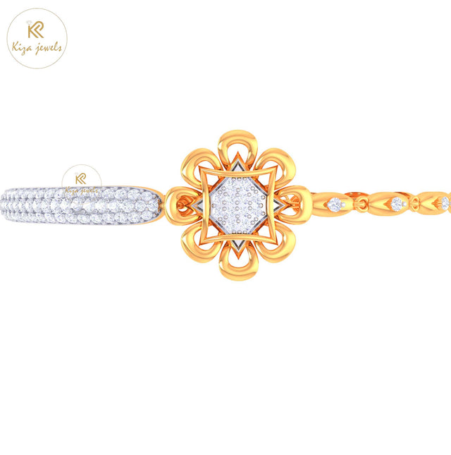 1.22 TDW Round Cut Diamond women's Bangle Bracelet