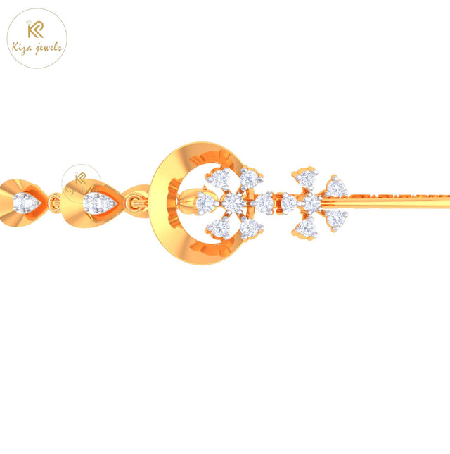 0.37 TDW Round Cut Diamond women's Bangle Bracelet