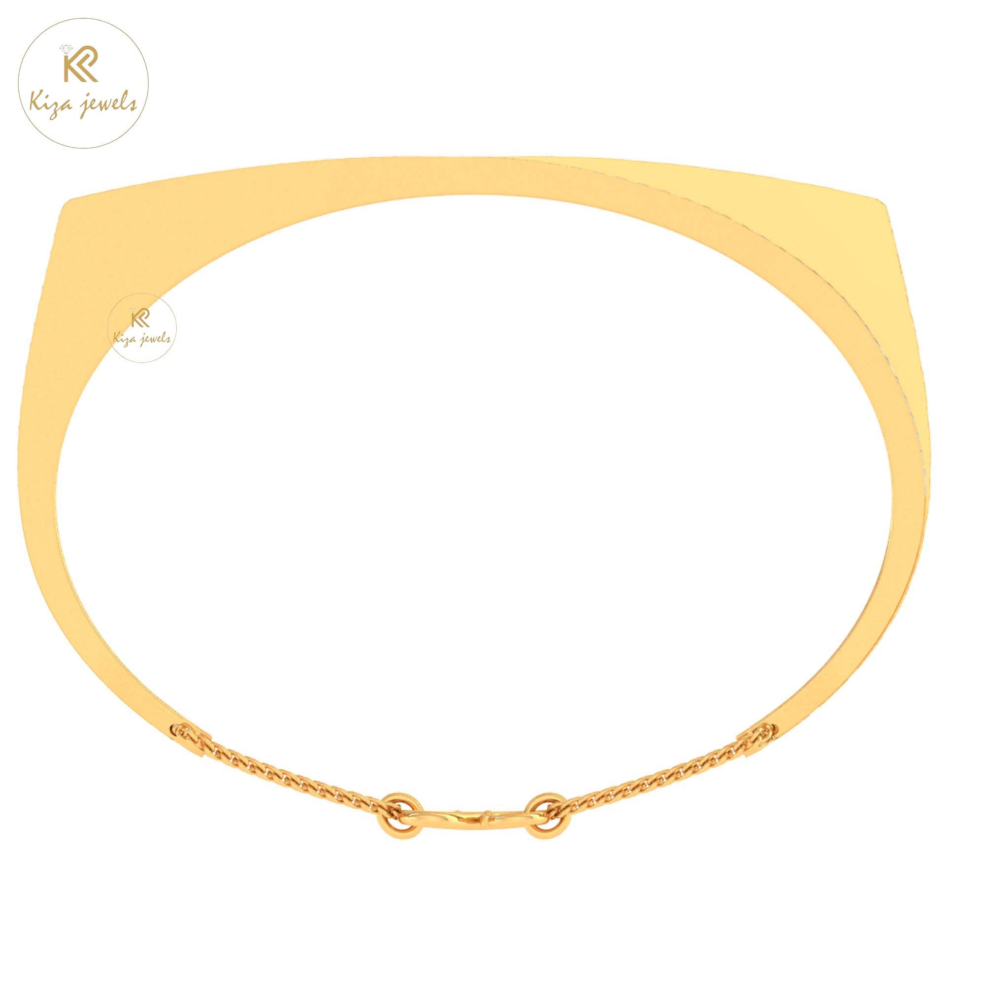 2.31 TDW Round Cut Diamond women's Bangle Bracelet
